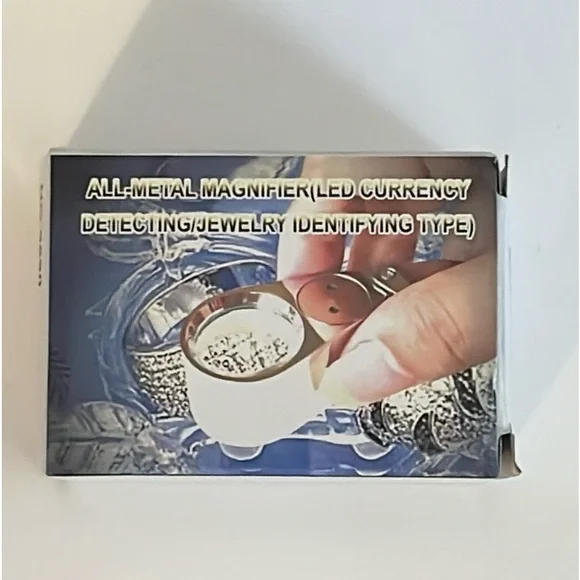 All - metal magnifier - led currency detecting/ jewelry identifying type - Picture 6 of 8